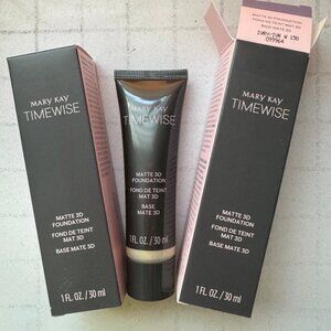 2 X Mary Kay TimeWise Matte 3D Foundation Ivory W 150
